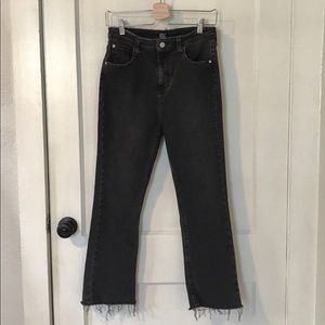 BDG Kick Flare High Rise Cropped Jean